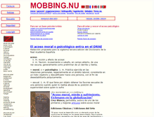 Tablet Screenshot of mobbing.nu